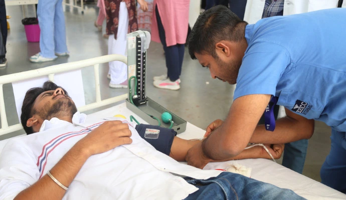 VGU NCC NSS Social Service