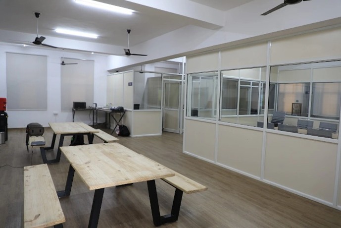 Co-Working Space tables