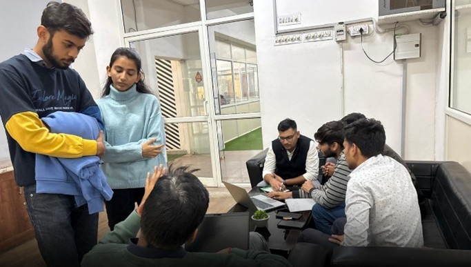 Mentorship session at IIC-VGU