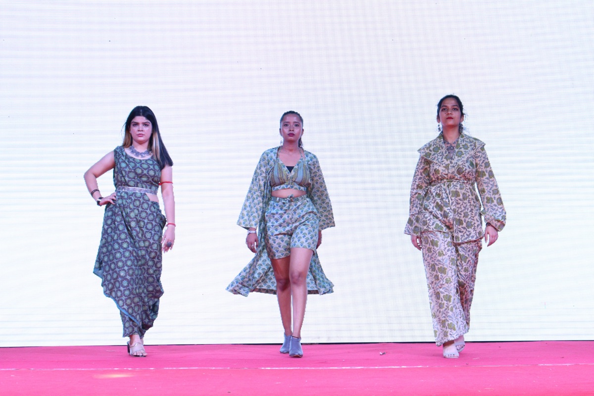 Fashion runway show by CODE students